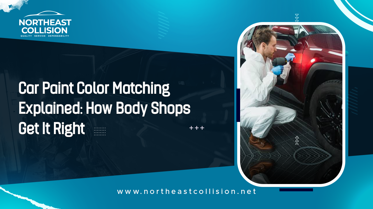Car Paint Color Matching Explained - Northeast Collision - Northeast Collision
